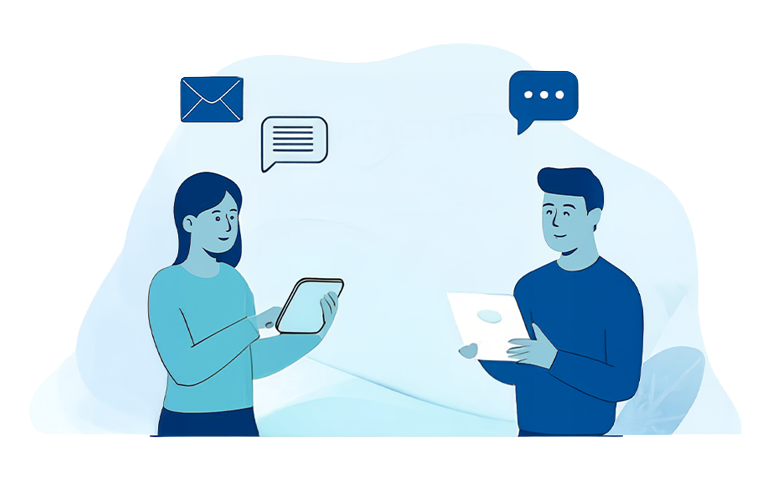 Contact Illustration